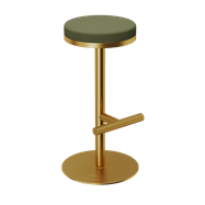 Aura Stool Gold